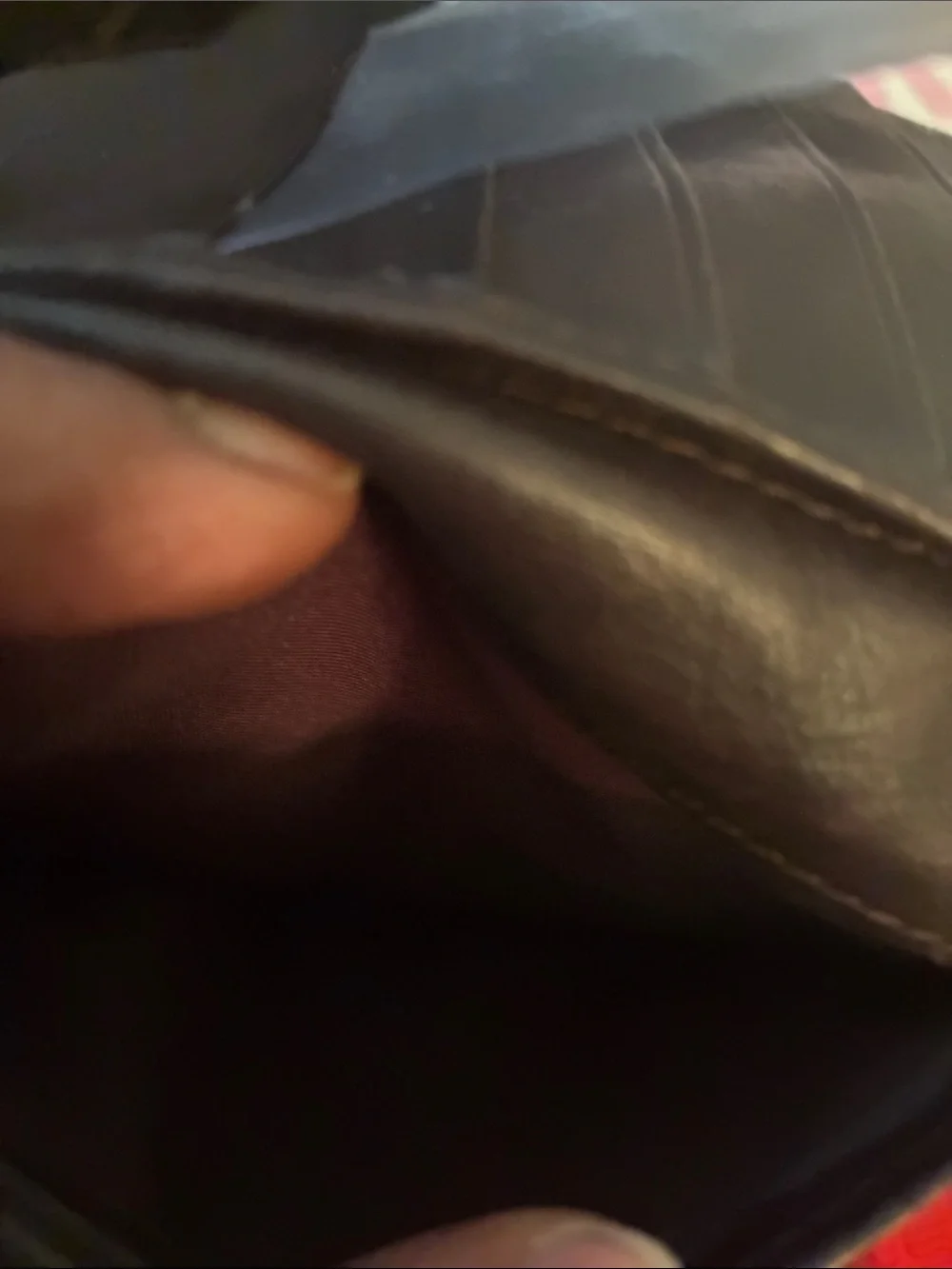 RBM Vintage Classic Men's Soft Black Genuine Leather Bifold Wallet No Rips
